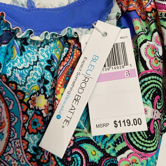 NWT Bleu Rod Beattie one pc swimsuit - Picture 2 of 7